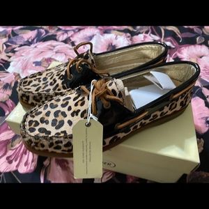 Brand new leopard print Sperry Topsider ‘s!